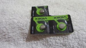 i Videx Батарейки алкалиновые AG4 / LR626 / SR626SW / 377 / 177 Alkaline batteries Украина 20230122