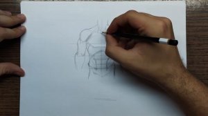 Как рисовать в стиле комиксов. Как нарисовать ТОРС (тело) супергероя. УРОК 6