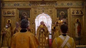 27.11.2021 Литургия. Мучеников и исповедников Гурия, Самона и Авива. Начало Рождественского поста.