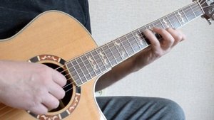Замок из дождя . Акустическая гитара.