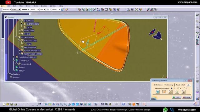 CATIA V5 | CAD TEST Series-2 | Plastic Product Design | Part 8/15 | OEM & Tier-1 | ISOPARA