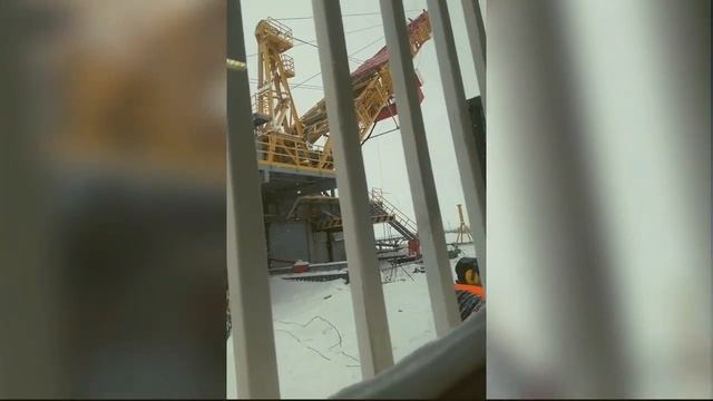 Опускание вышки БУ-4000 смотреть онлайн