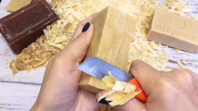 ASMR Soap/ cutting dry laundry soap/ резка сухого хозяйственного мыла смотреть онлайн