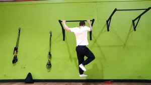 Slow Motion Air Walk Pullup