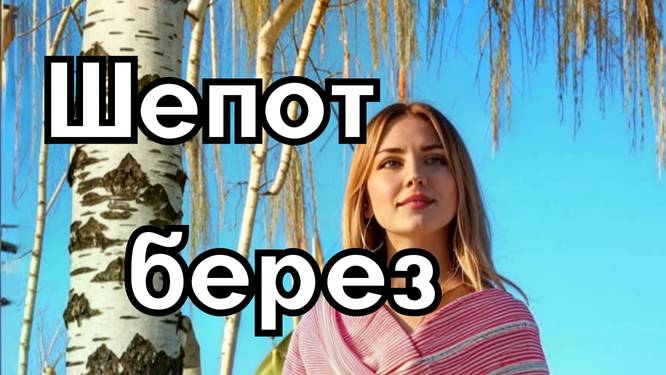 Песня "Шепот берез" - душевная русская народная композиция смотреть онлайн