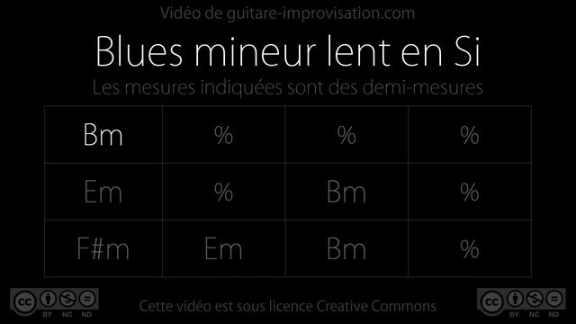 Бэкинг трек in Bm (Slow blues) смотреть онлайн