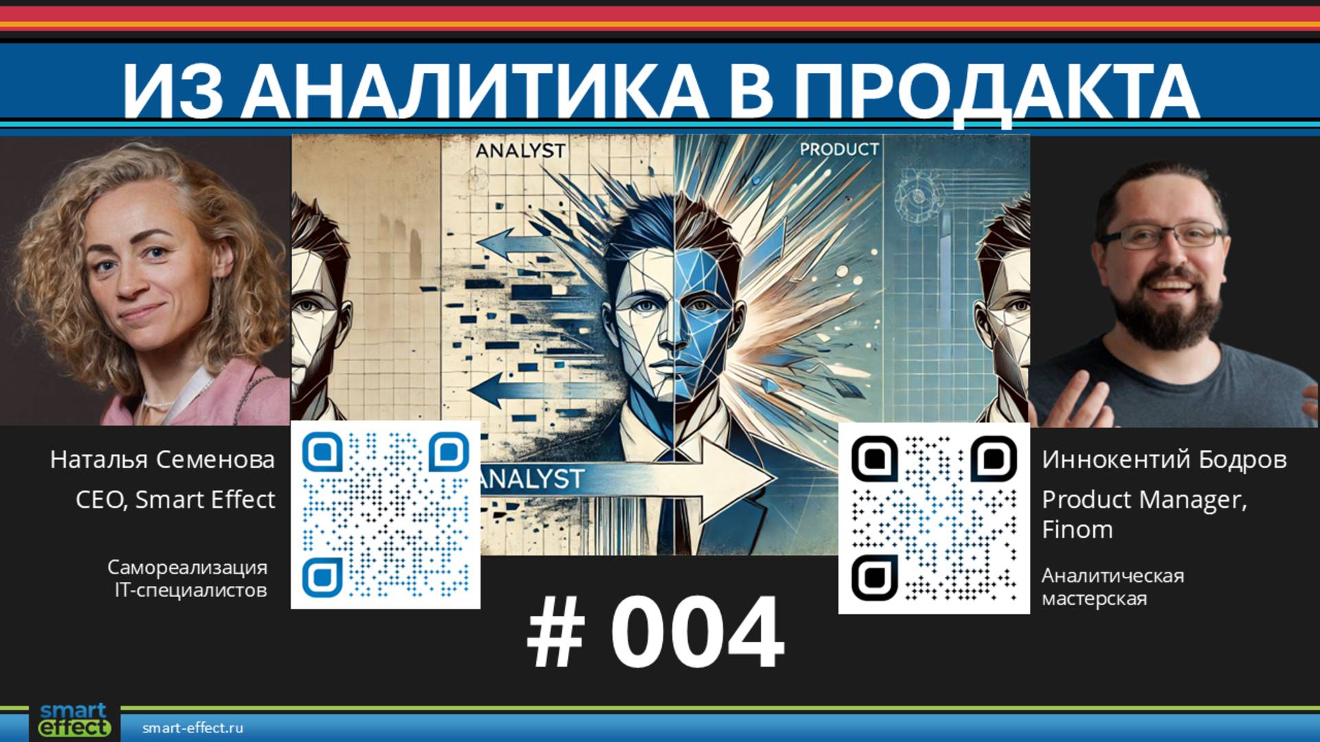 Из аналитика в продакта 004. Наталья Семенова и Иннокентий Бодров