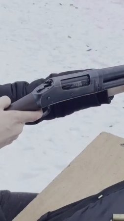 Winchester 1897 + Brass shell 12 Ga.