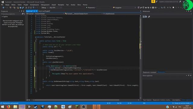 C# - Winforms - Easy & Simple version checker using FTP. смотреть онлайн