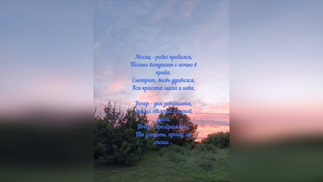 ВЕЧЕР, ДНЯ ЗАВЕРШЕНЬЕ (Маргарита Герасимова - Олег Ветошев) смотреть онлайн