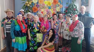 «Гавайская» вечеринка в ОДП 🌞🌴🌸