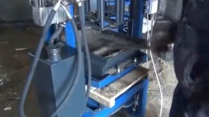 Гидравлический пресс ГП 80 для производства шлакоблока