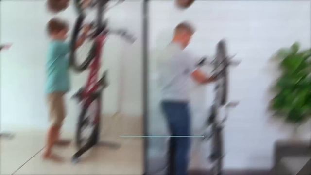 Bike Nook Bicycle Stand Rack -  No Drilling Required.