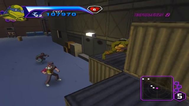 Черепашки Ниндзя: Донателло - Нападение мышероботов [TMNT 2003 Don Lvl.1] смотреть онлайн