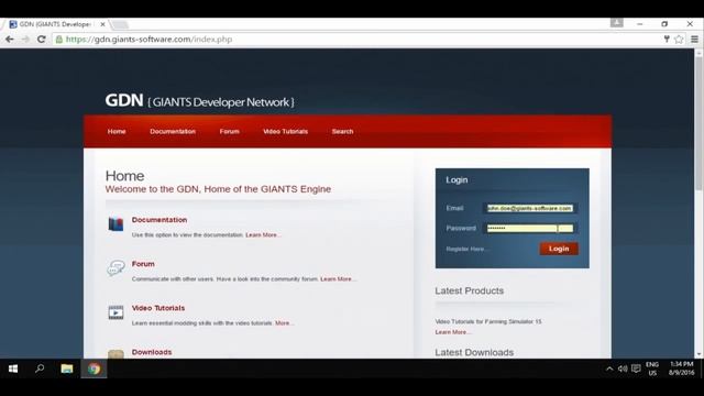01.Глава 1 Установка редактора GIANTS