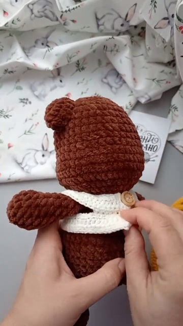 Малыш ищет дом #амигуруми #крючком #вязаныймишка #вязаныеигрушки #вязание #медведь #мишкакрючком