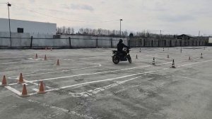 Упражнение Змейка, категория А