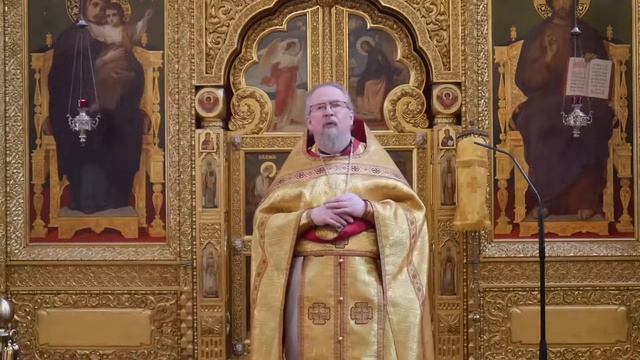 06.03.2022 Проповедь о. Владимира на Литургии. Неделя сыропустная. Воспоминание Адамова изгнания