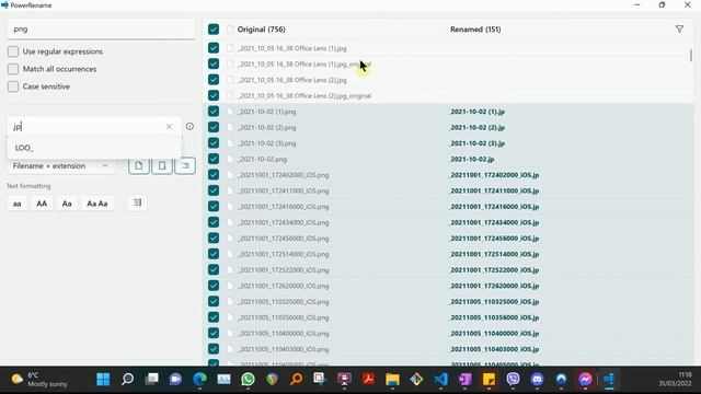 PowerRename In Windows 11