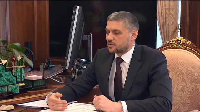 Осипов на встрече с Путиным