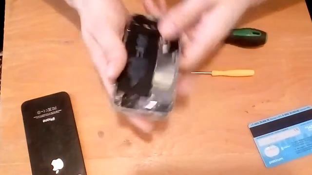 Замена батарейки на айфоне 4s смотреть онлайн