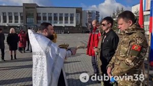 Пятерых жителей города Братска торжественно проводили на ратную службу
