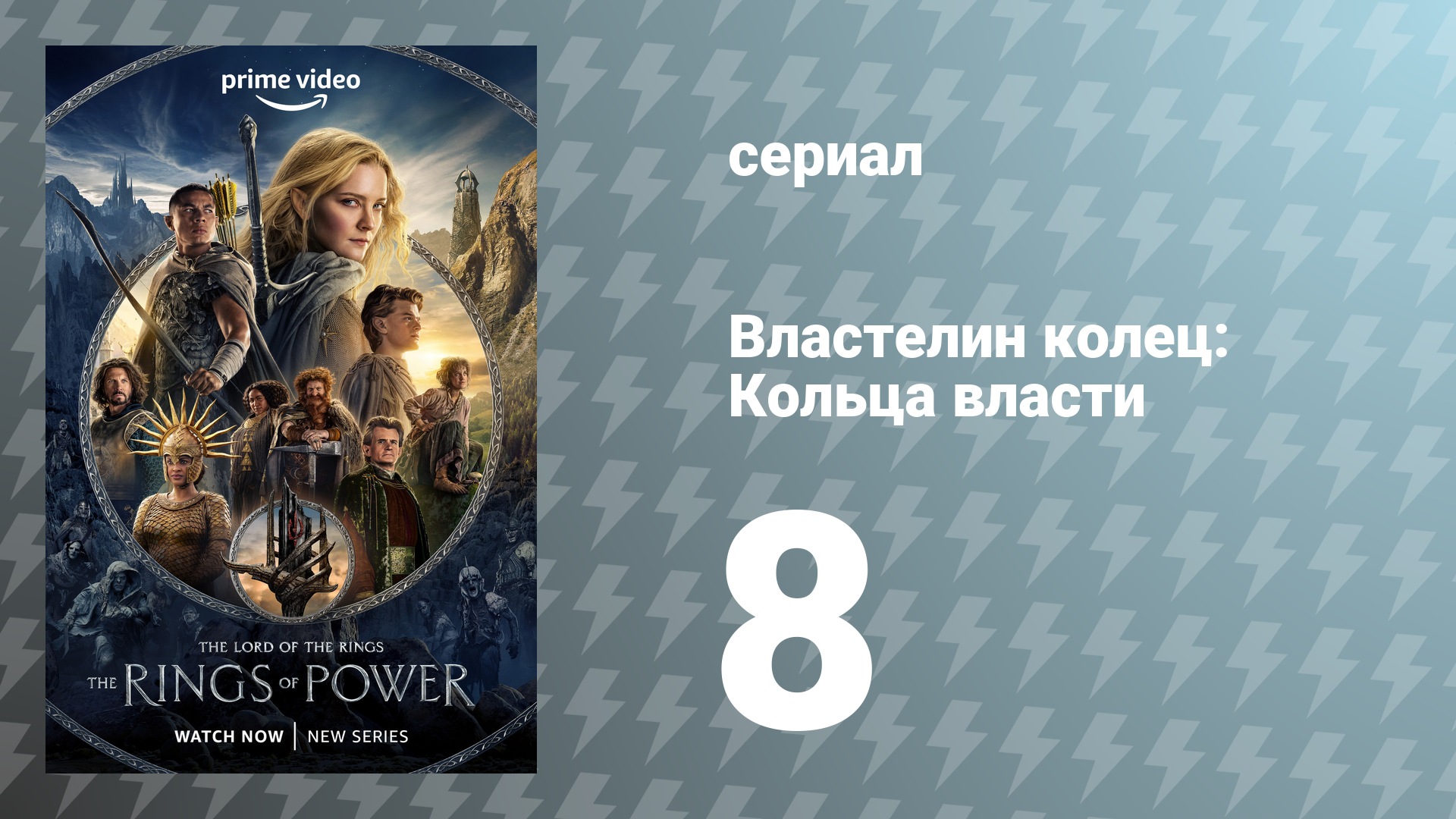 Властелин колец: Кольца власти 1 сезон 8 серия «Сплавленный» (сериал, 2022)