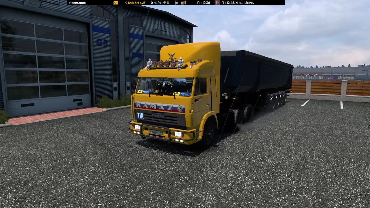 #ETS2/КОНВОЙ-ДАЛЬНОБОЙ