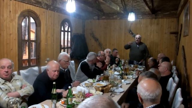 Гудаутцы в ресторане "Урмули" - 04.04.2015. смотреть онлайн