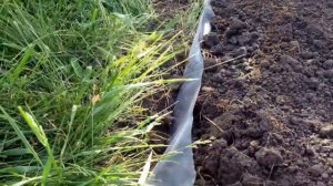 Чтобы трава не лезла на грядку.