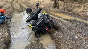 Обкатываем Avantis Ray 200 сына, мой СF moto 500 как техничка.