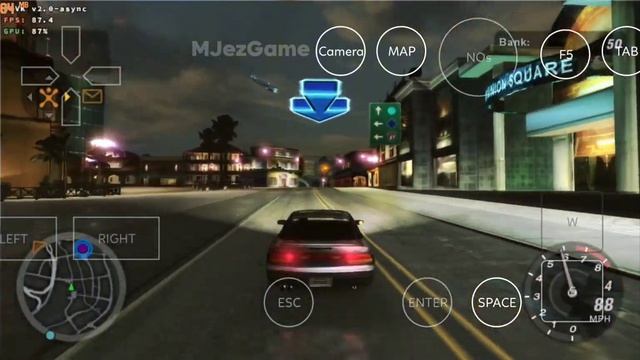 Mobox - Gameplay Need For Speed Underground 2 - Emulator Windows Android