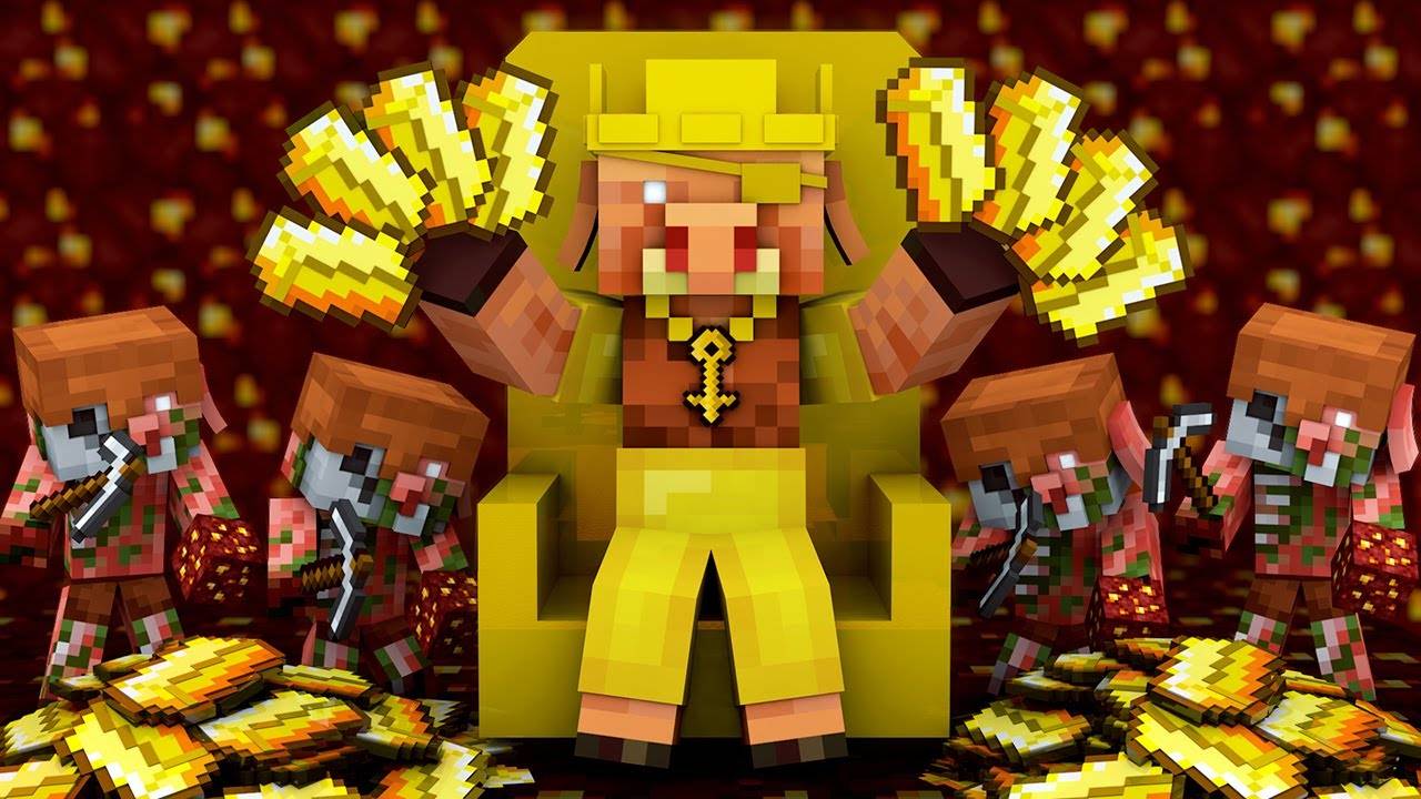 Zombie Piglin Army vs Overworld Pigs (Minecraft Movie Animation Ft. Minecraft Spring Drop)