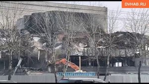 Здание Хабаровского музыкального театра начали сносить