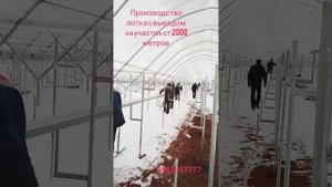 Производство лотка (ринва) для гидропоники на субстрате. Как это начиналось.