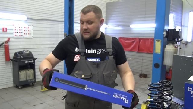 Замена пружин и амортизаторов Kia Rio _ Hyundai Solaris(1) смотреть онлайн