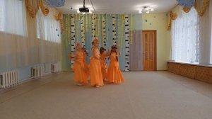 "Нежность" Танец с осенними гирляндами