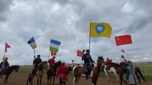Продолжение корейского маршрута по конной стрельбе из лука Калмыкия