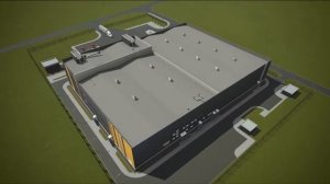 BIM модель производственно-складского комплекса, ПРОЕКТСКЛАДА.РФ