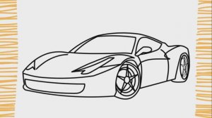 Как нарисовать ФЕРРАРИ