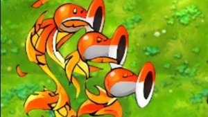Огненные трёхстрелы и огненные кукурузные пушки! Plants vs zombies fusion mod