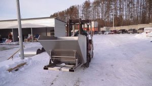Самоопрокидывающийся контейнер для вилочного погрузчика
