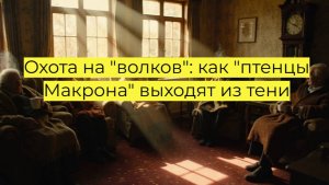«Охота на "волков": как "птенцы Макрона" выходят из тени и вступают в схватку за власть»