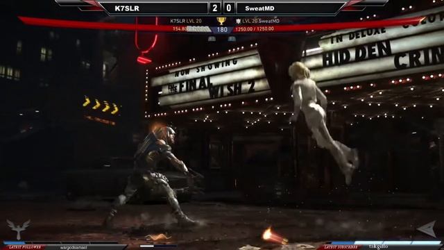 Fight Night K7SLR Black Canary vs SweatMD Green Arrow FT5