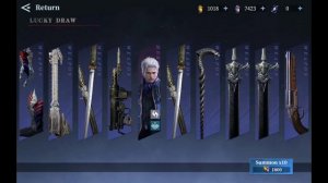 Devil May Cry: Peak Of Combat| Count Thunder Vergil & Thunderous Spark Vault Summons!! ⚡⚡