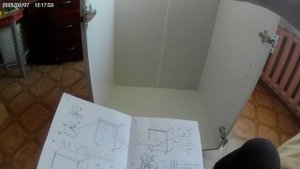 Кухонный рабочий стол.Распаковка и сборка.