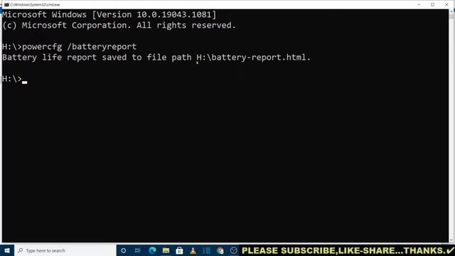 How to Create a Detailed Battery Report in Windows 10| Laptop Battery Report In Hindi. смотреть онлайн
