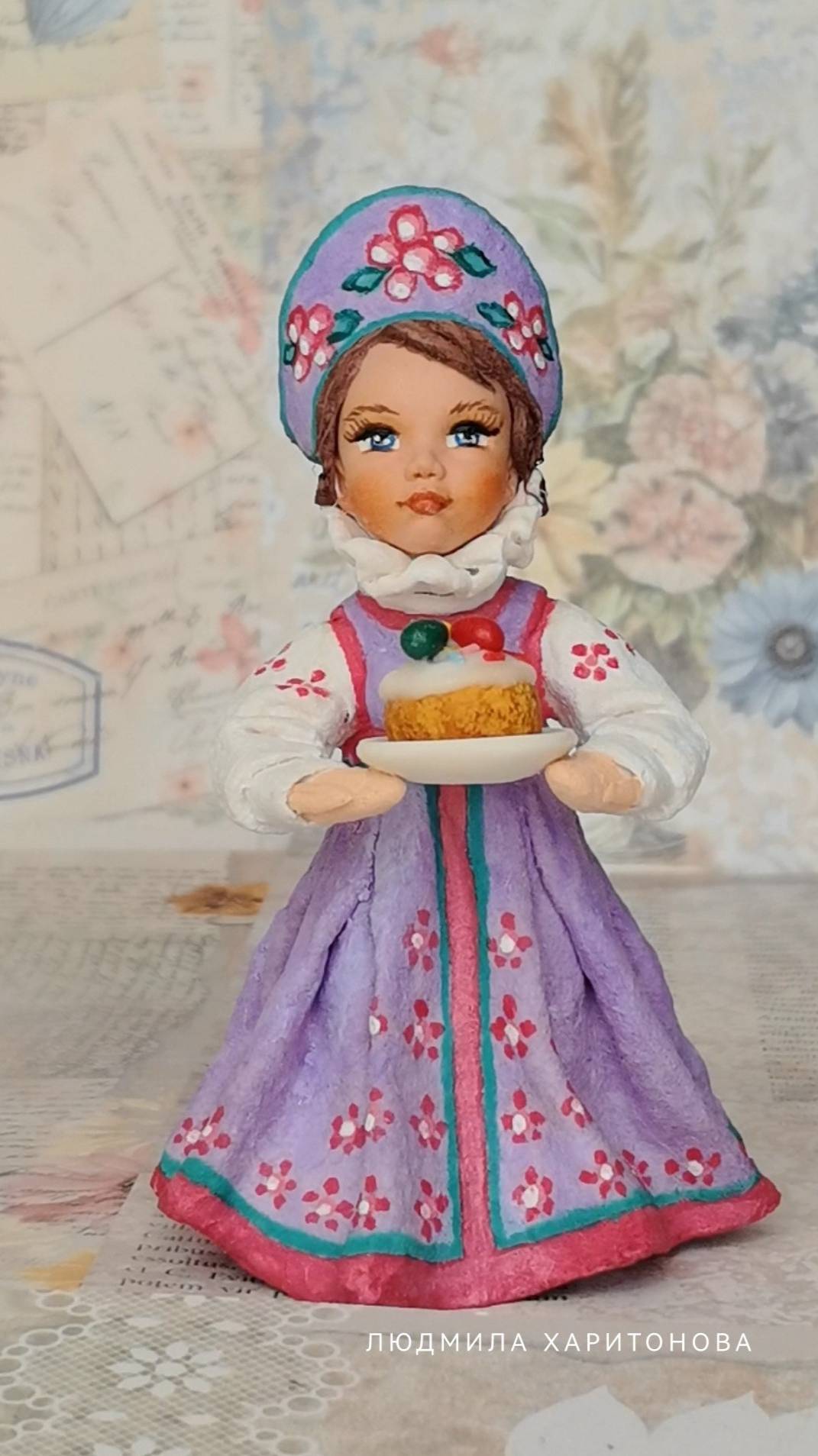 На моем канале можно узнать, как сделать ватную игрушку! смотреть онлайн