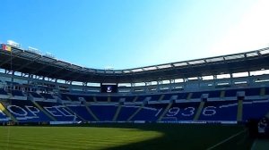 Стадион Черноморец - покрытие из гофробалки (SIN-балки)