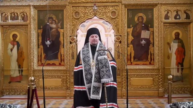 06.03.2022 Проповедь еп. Алексия на Литургии. Неделя сыропустная. Воспоминание Адамова изгнания